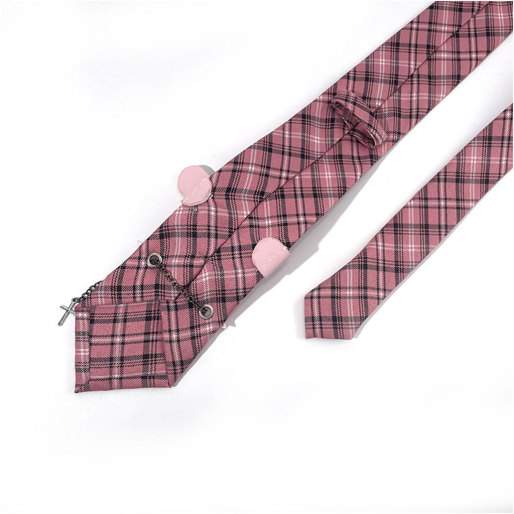 Crucifix Sakura Tie