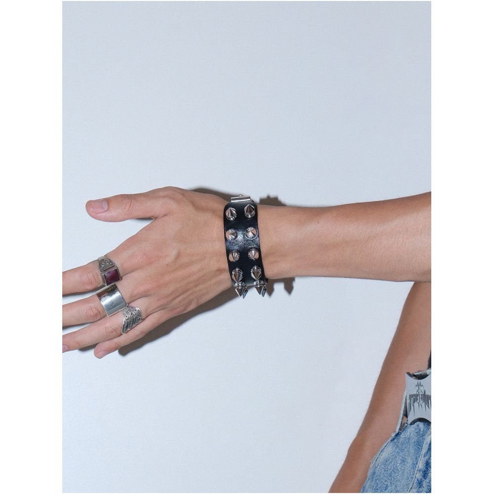 Anarchy Spike Cuff Bracelet