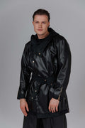 Eclipse Men's Hooded Leather Set