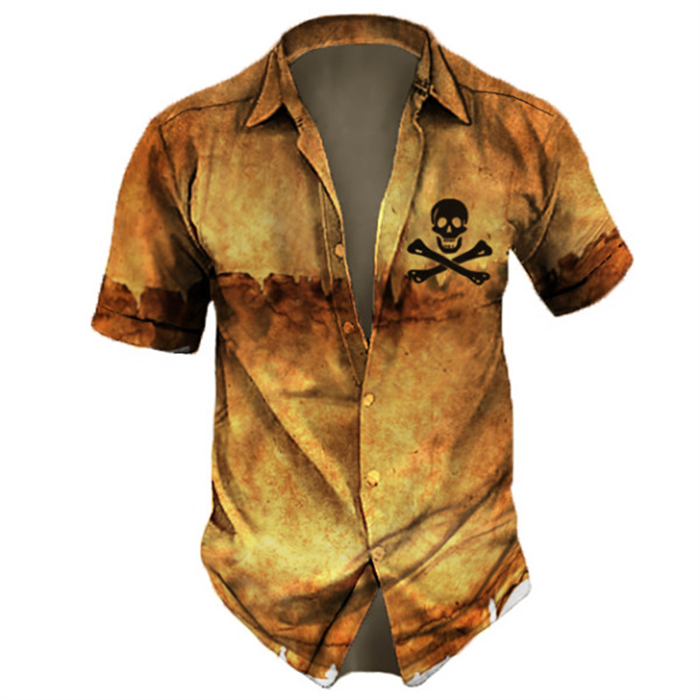 Hawaiian Skull T-Shirt