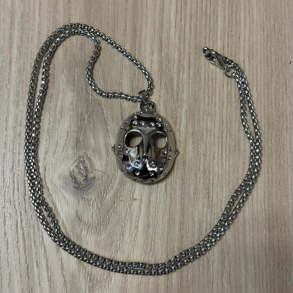 0497 - Jason Hockey Mask Necklace