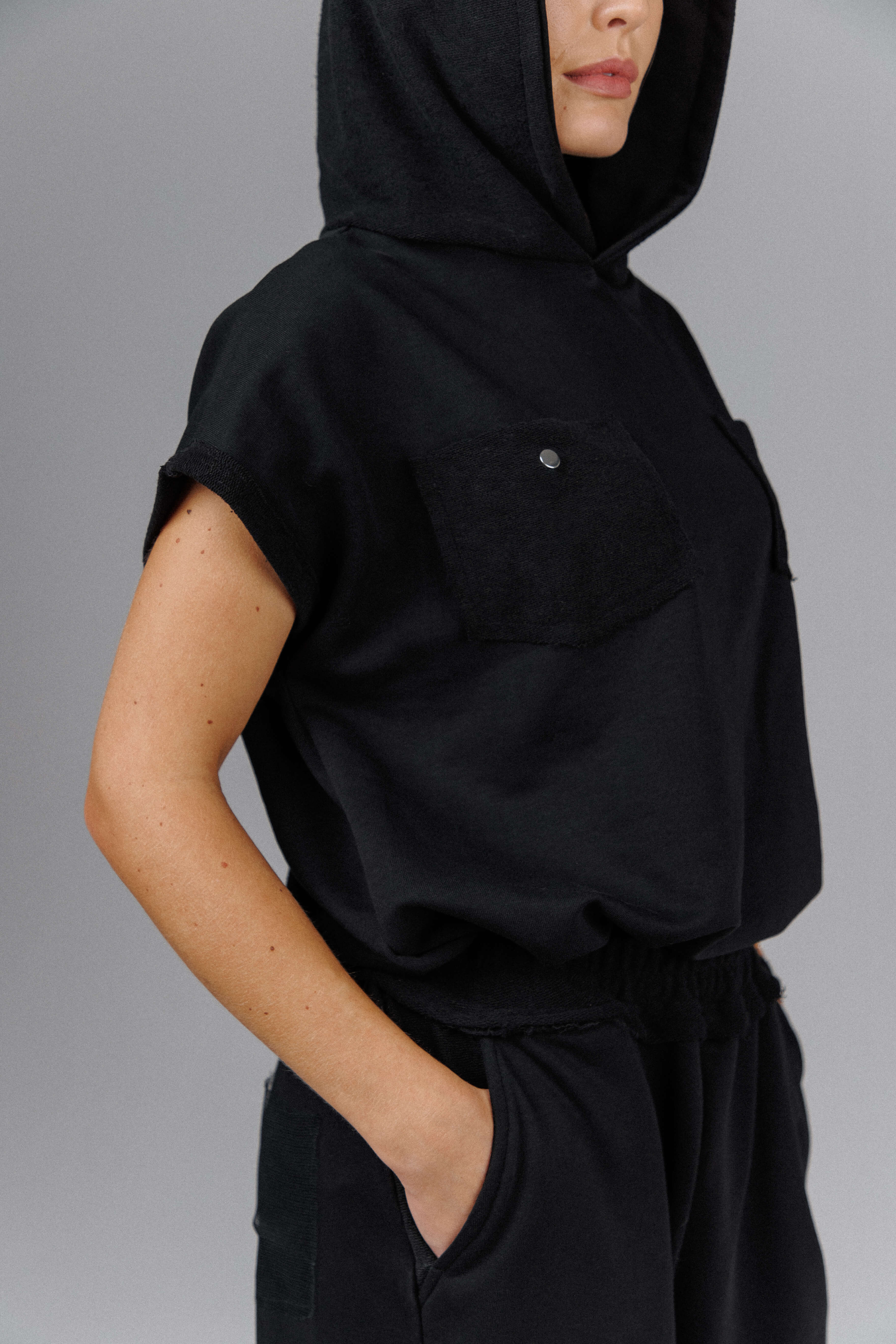 Eclipse Women's Hooded Tank Top