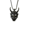 Demon Samurai Mask Necklace