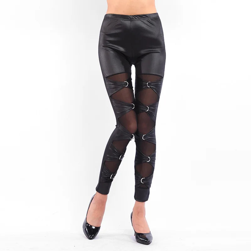 Obsidian Ring Gothic Leggings