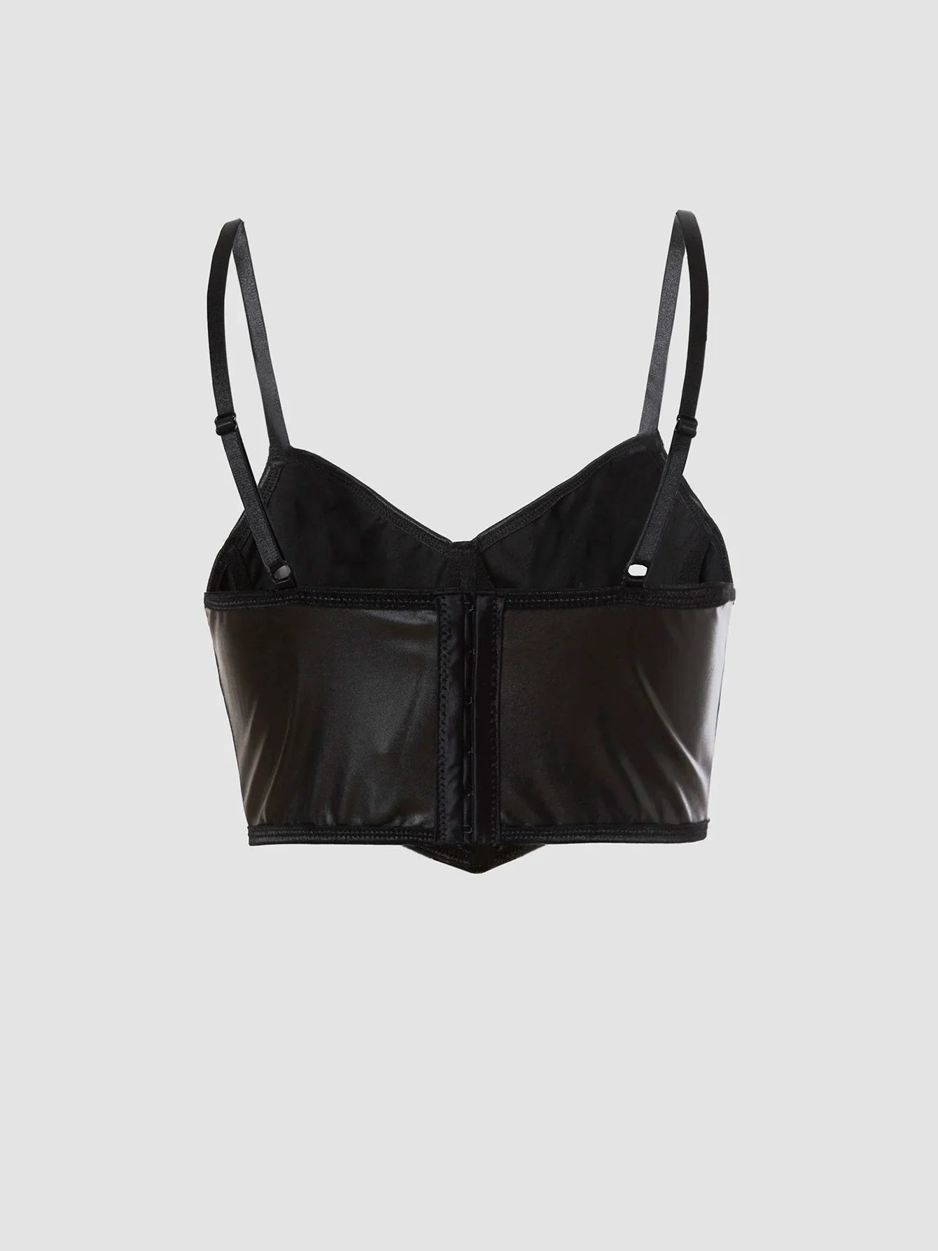 Crimson Cross Gothic Corset Top