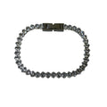 0607 - Stainless Oval Cut Tennis Bracelet