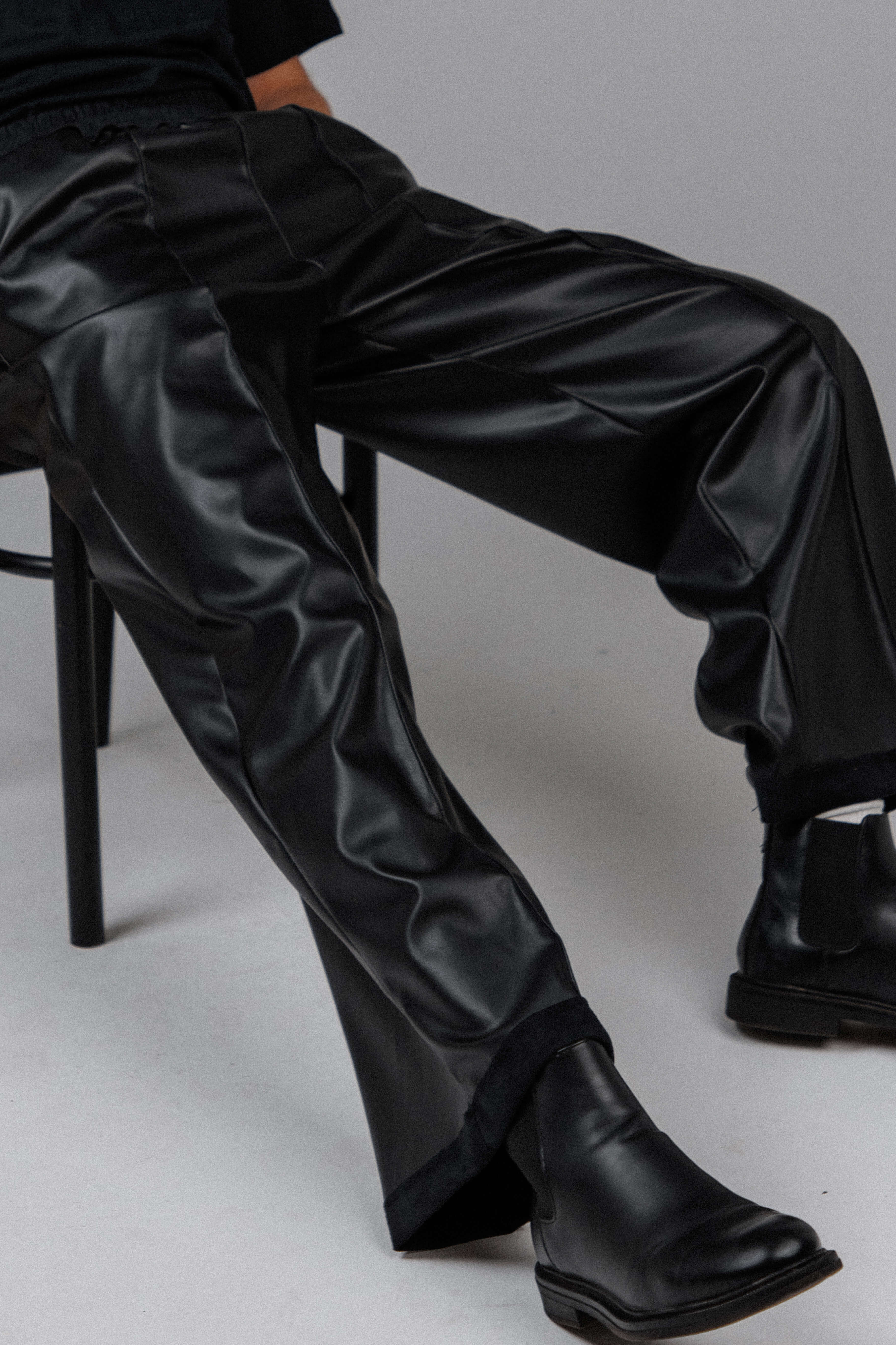Eclipse Men's Hooded Leather Set