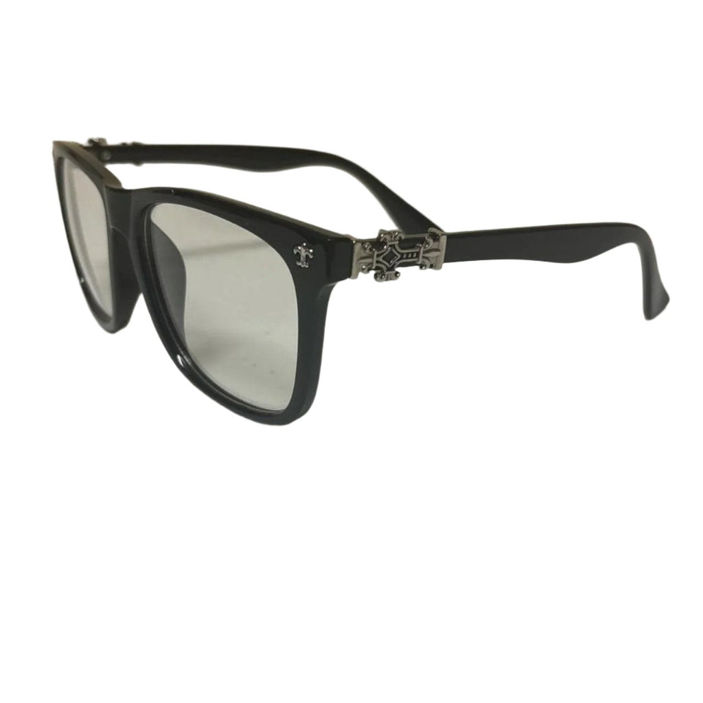 Gothic Cross Frame Glasses