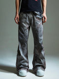 Bloodstain Distressed Baggy Jeans
