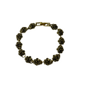 0175 - Gold Rose Bracelet