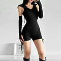 Women's Hooded Romper