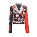 Punk Glory Rivet Leather Jacket