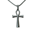 0298 - Egyptian Ankh Cross Necklace