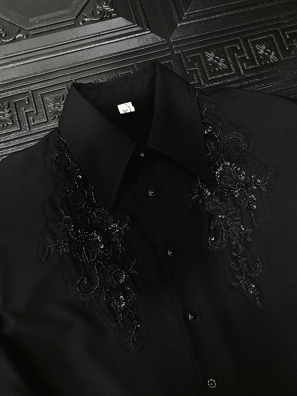 Baroque Veil Button Shirt