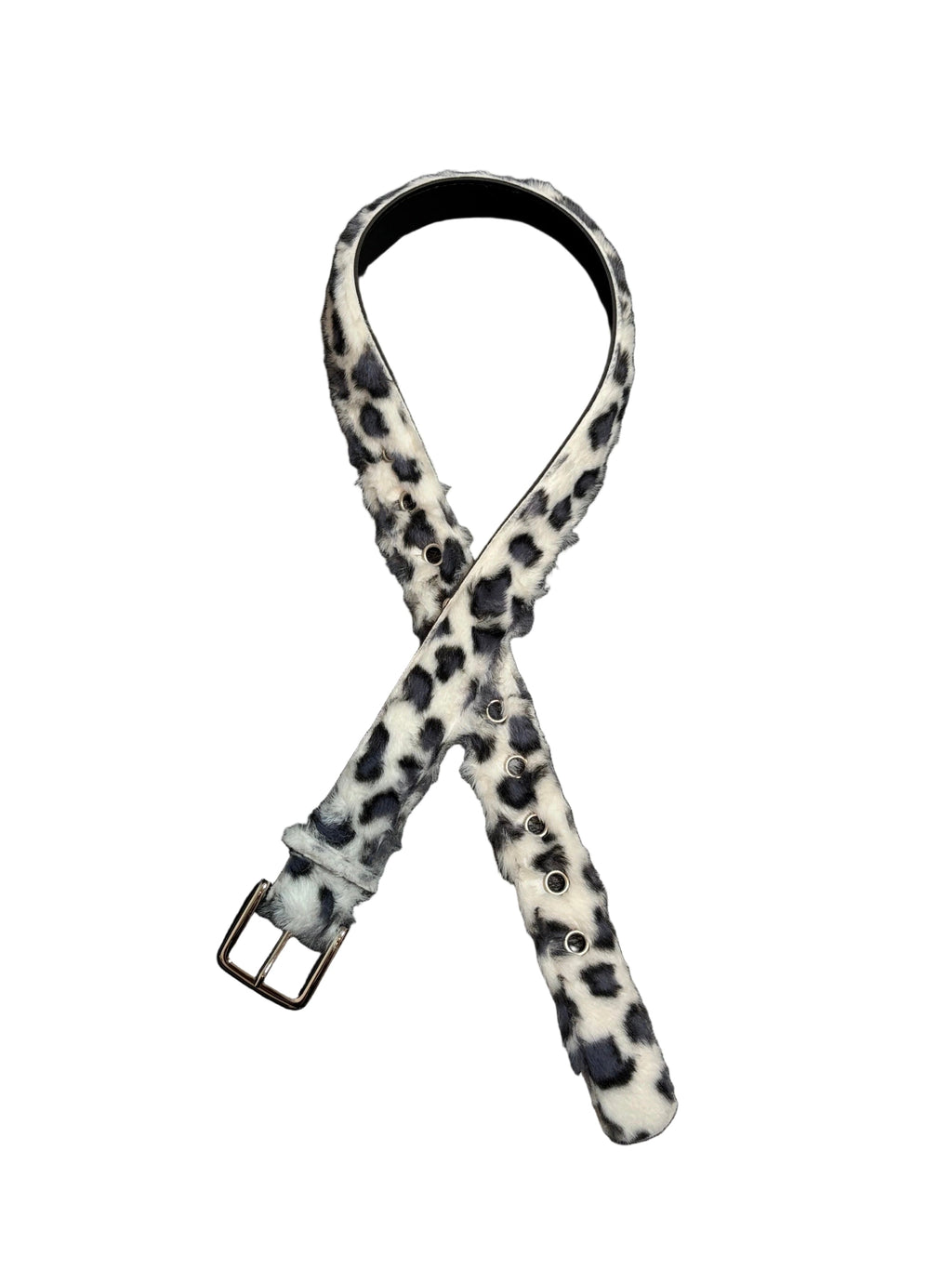 Snow Leopard Plush Belt
