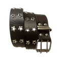 0049 - Star Rivet Belt (coffee brown)