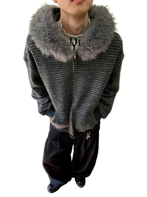 Arctic Striped Zip Up