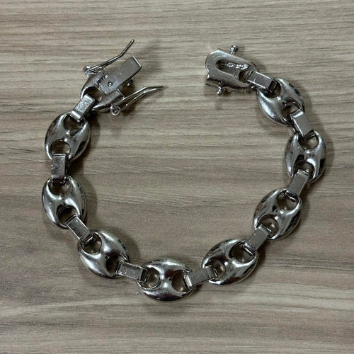 0194 - Sparkling Mariner Link Bracelet (Silver)