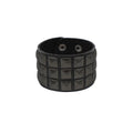 Black Pyramid Studded Bracelet
