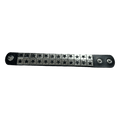 0415 - Star Leather Bracelet (2-row)