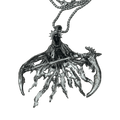 0258 - Death Grim Reaper Necklace