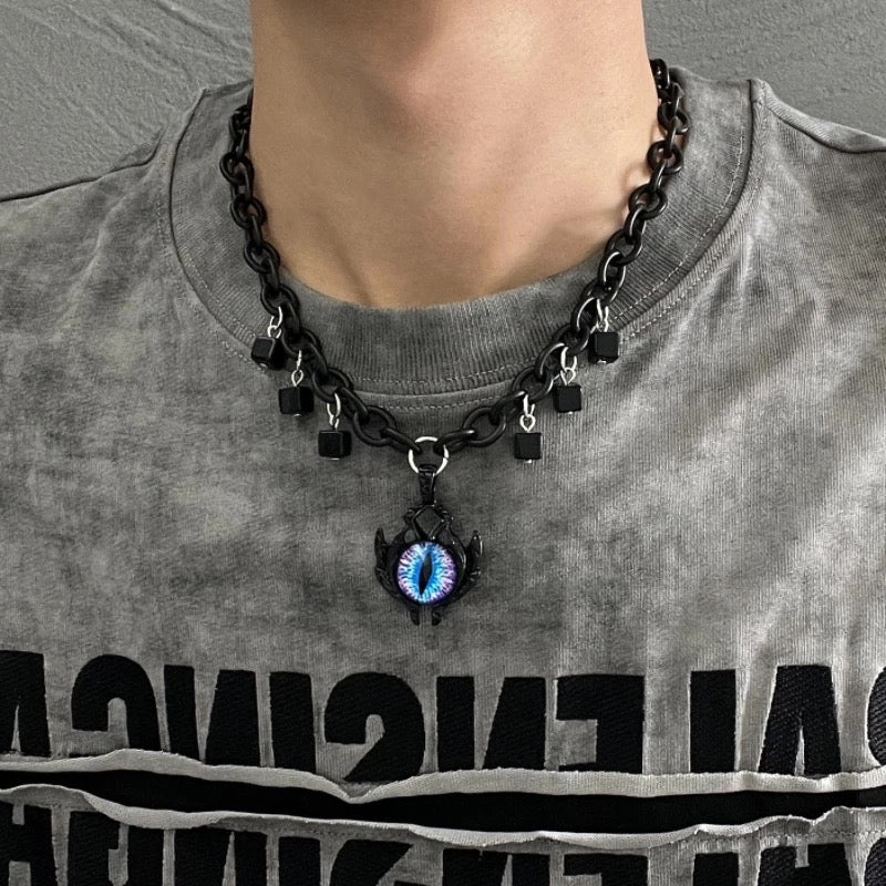 Demon Evil Eye Necklace
