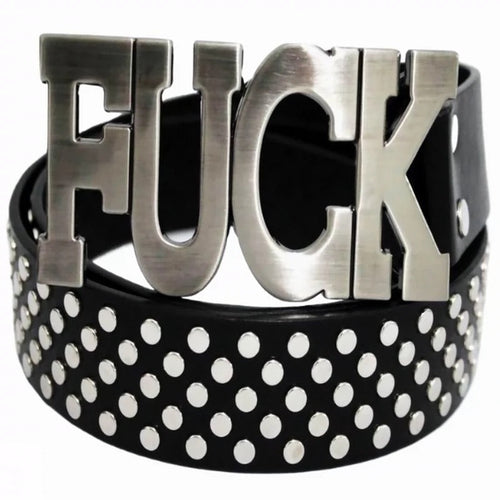 FUCK Buckle Belt