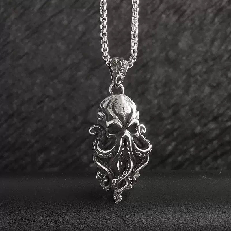 0219 - Cthulhu Octopus Necklace