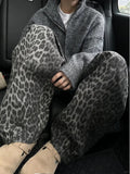 Shadow Leopard Baggy Jeans