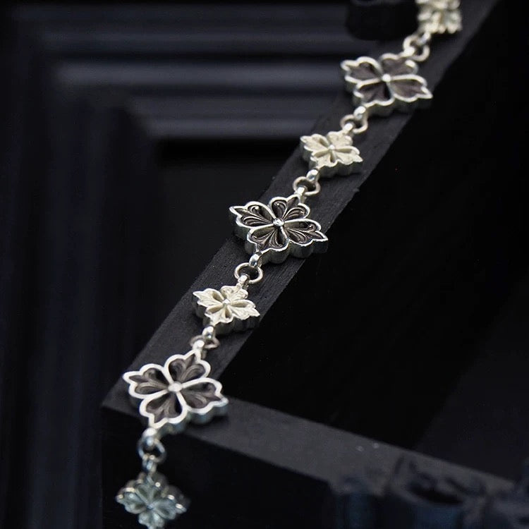 Night Melody Sakura Bracelet (.925 Silver)