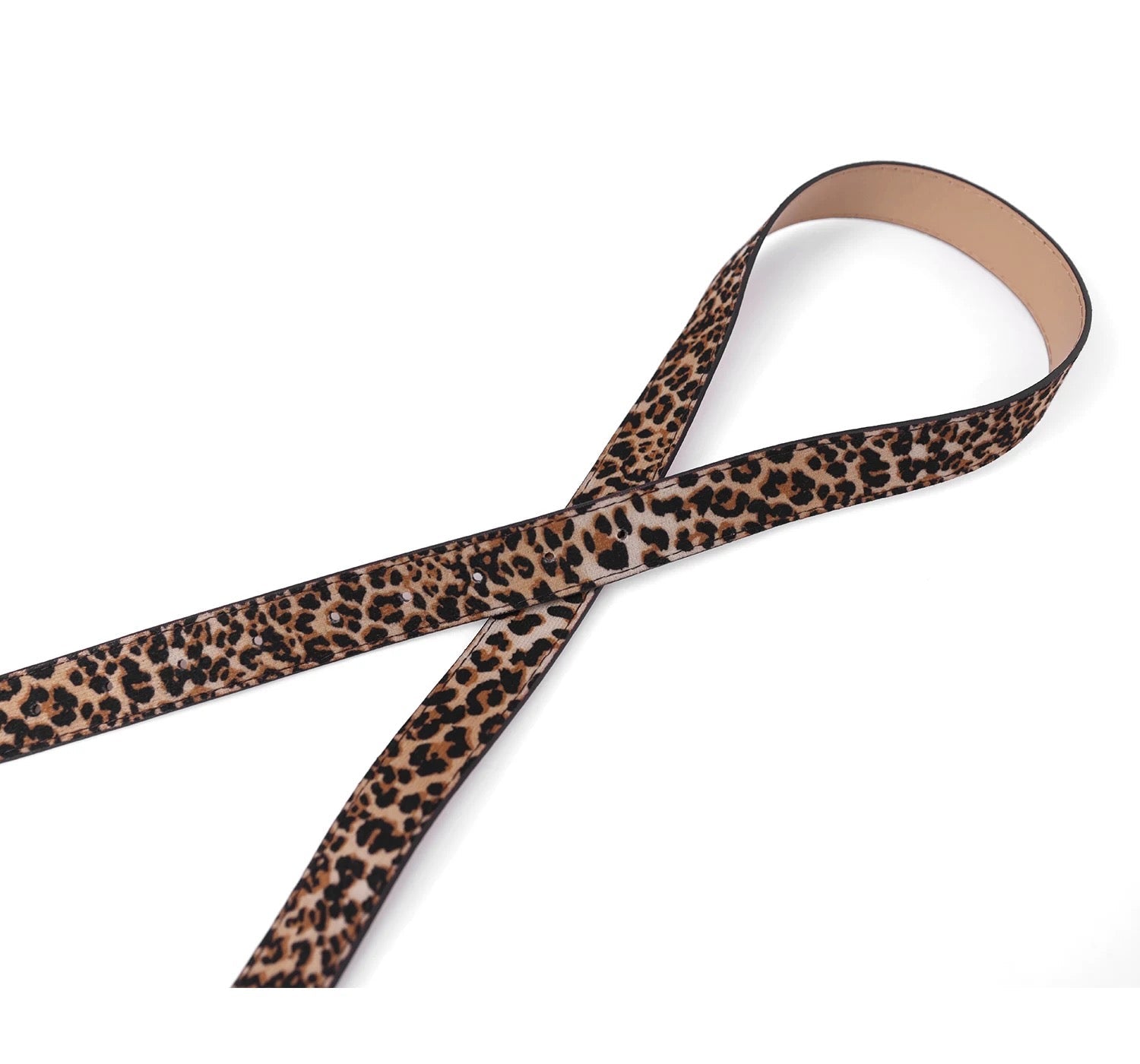 Cheetah Square Buckle Belt