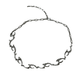 0335 - Abstract Fire Chocker/Chain