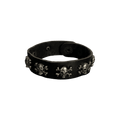 0269 - X-Skull Studded PU Bracelet