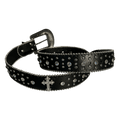 0043 - Y2K Cross Rhinestone Belt