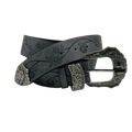 0123 - Y2K Gothic Buckle Belt (gray)