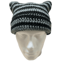 Knitted Ears Beanie (cement)