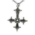 0281 - Inverted Cross Necklace