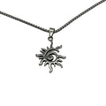 0413 - Sun Pendant Necklace