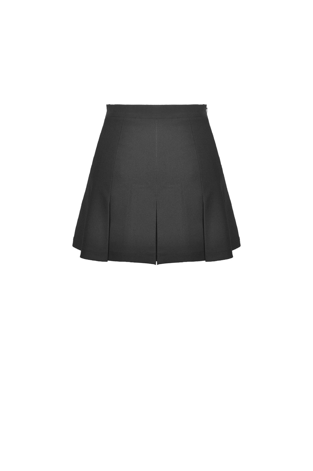 Buckled Chain Mini Skirt