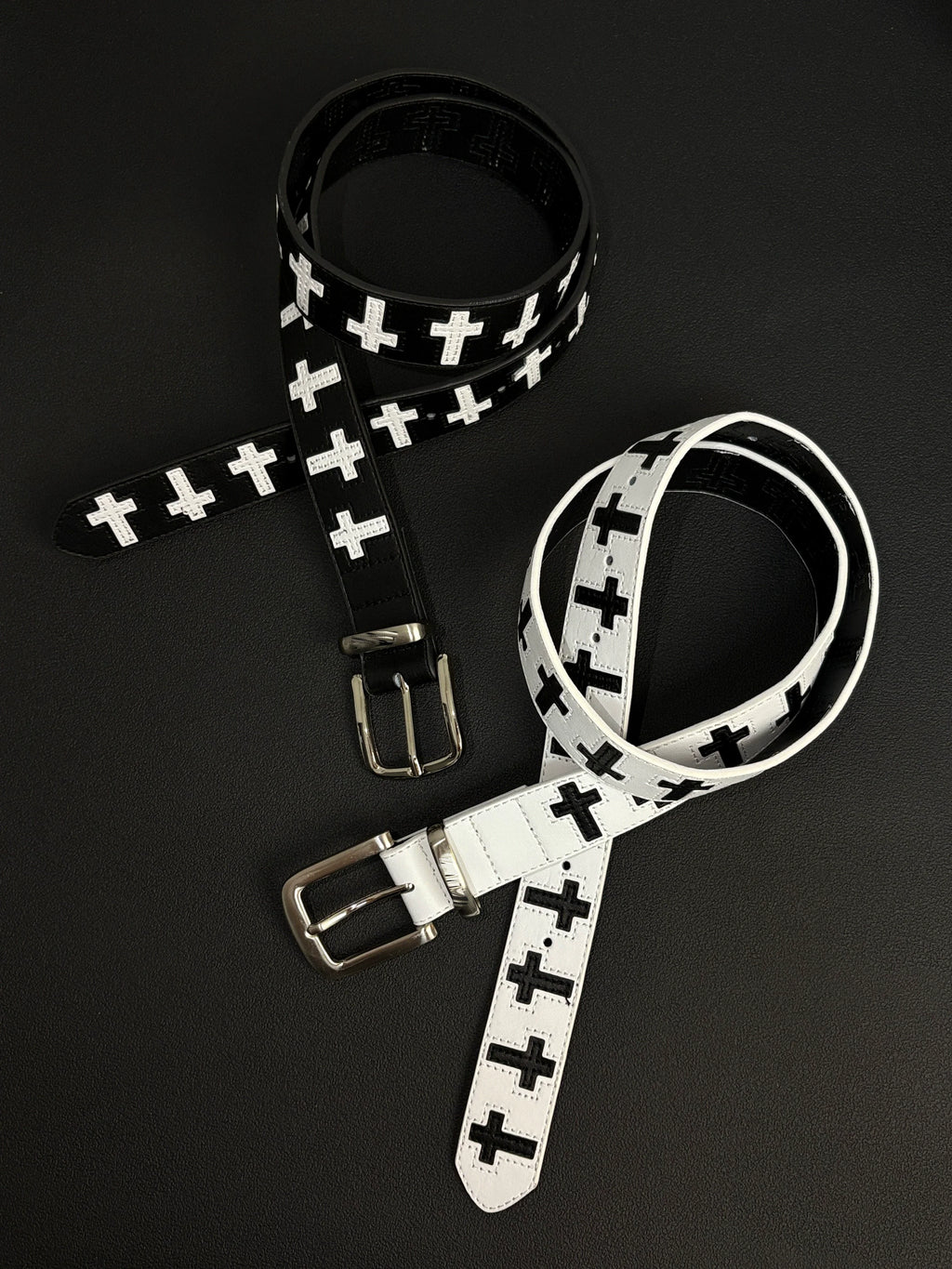 Leather Cross Belt