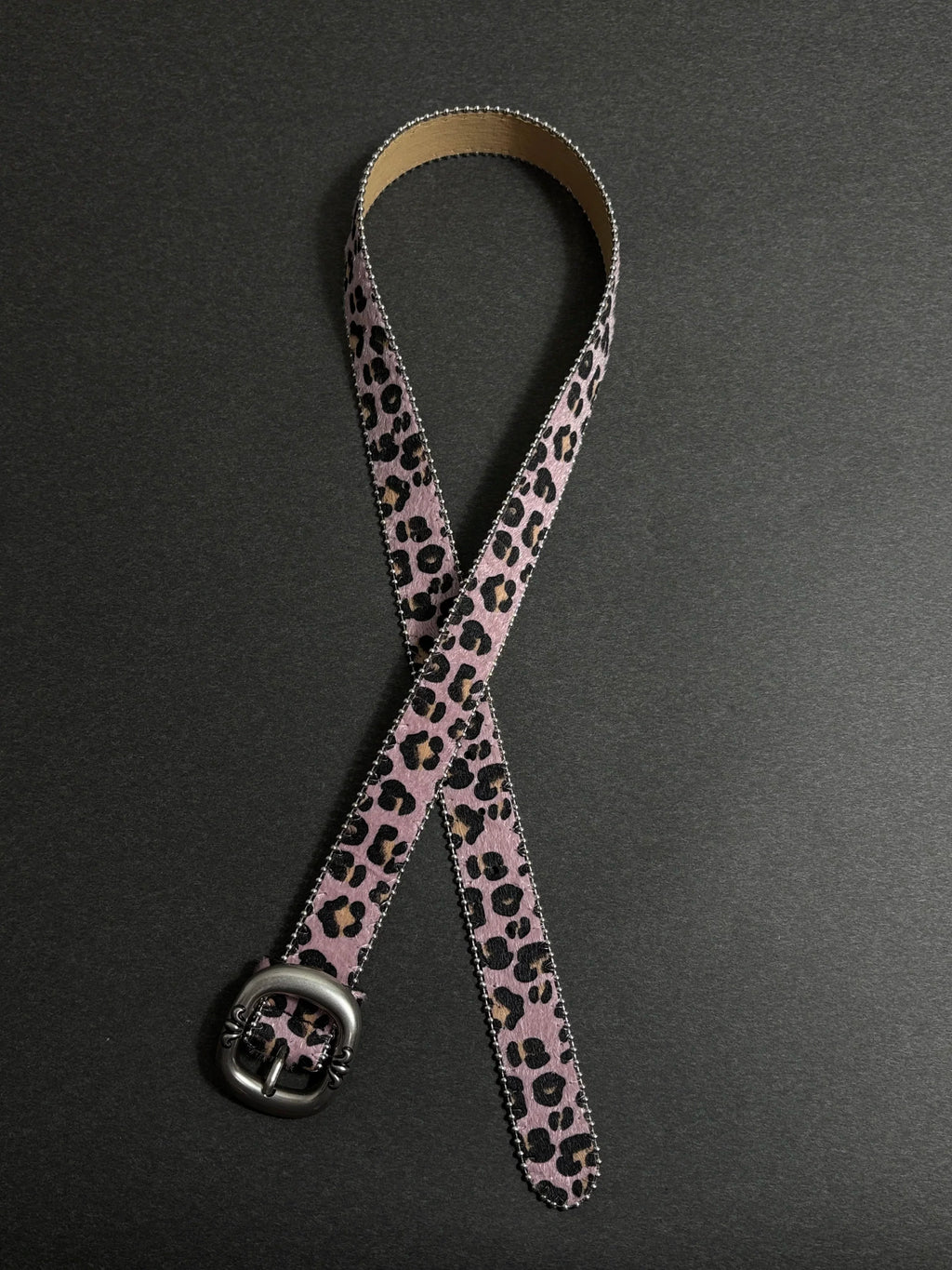 Blush Leopard Belt