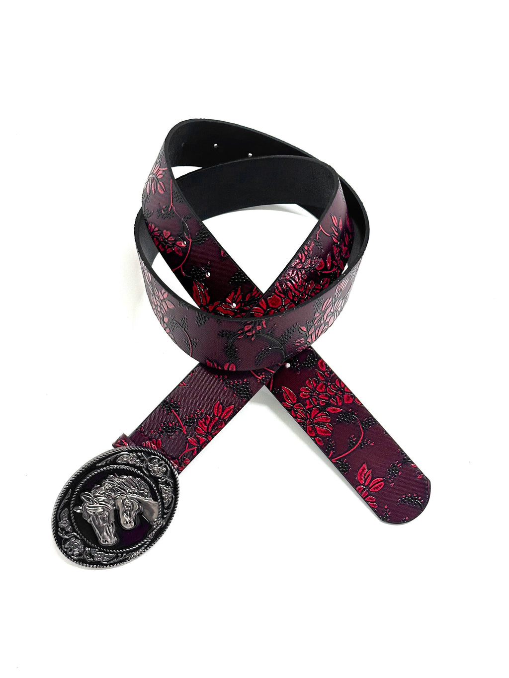 Crimson Stallion Belt