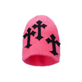 Cross Patch Knitted Beanie