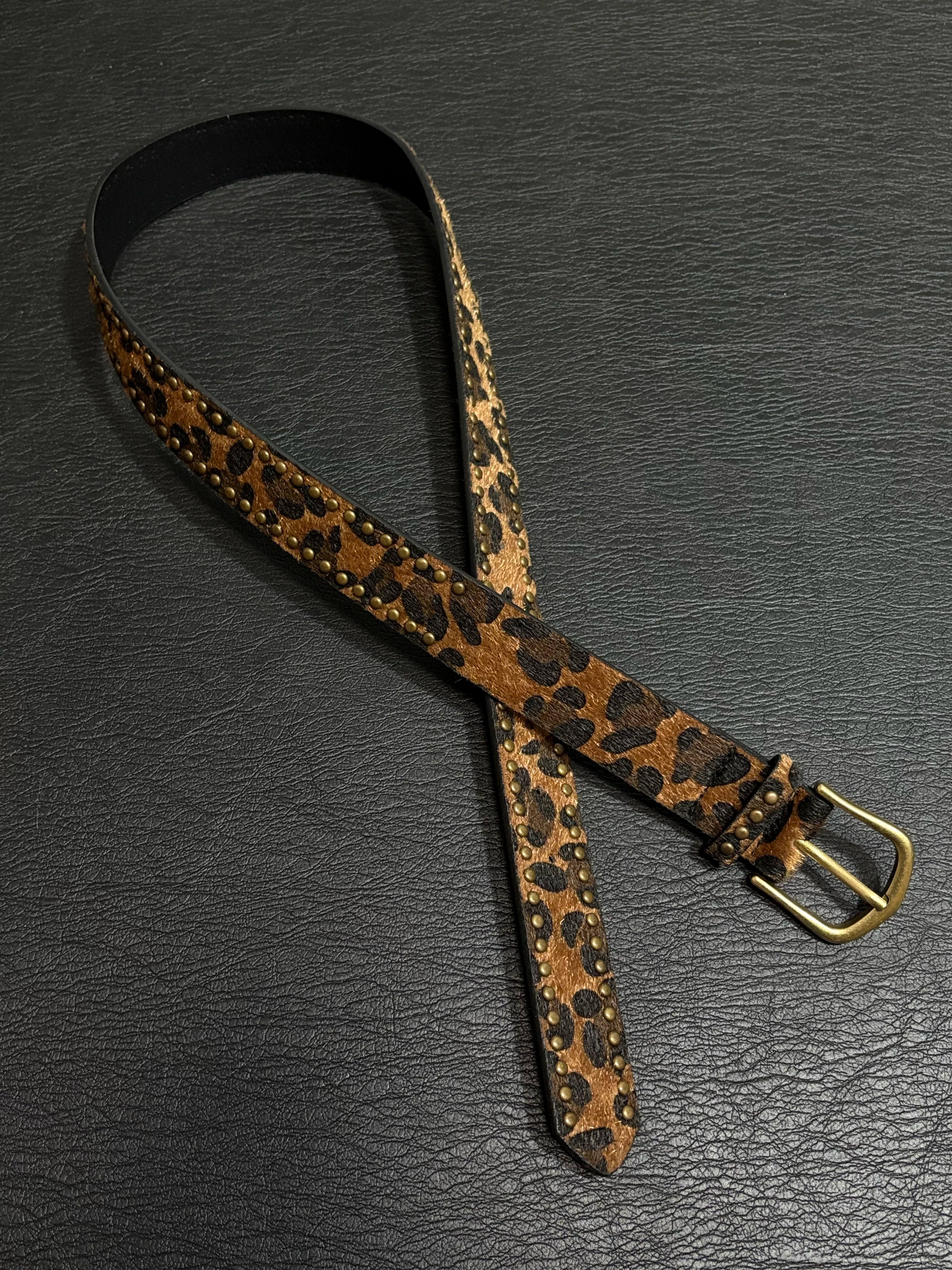 Leopard Outlaw Belt