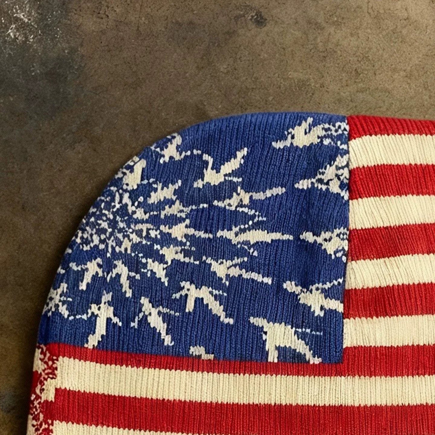 Broken Stripes Beanie