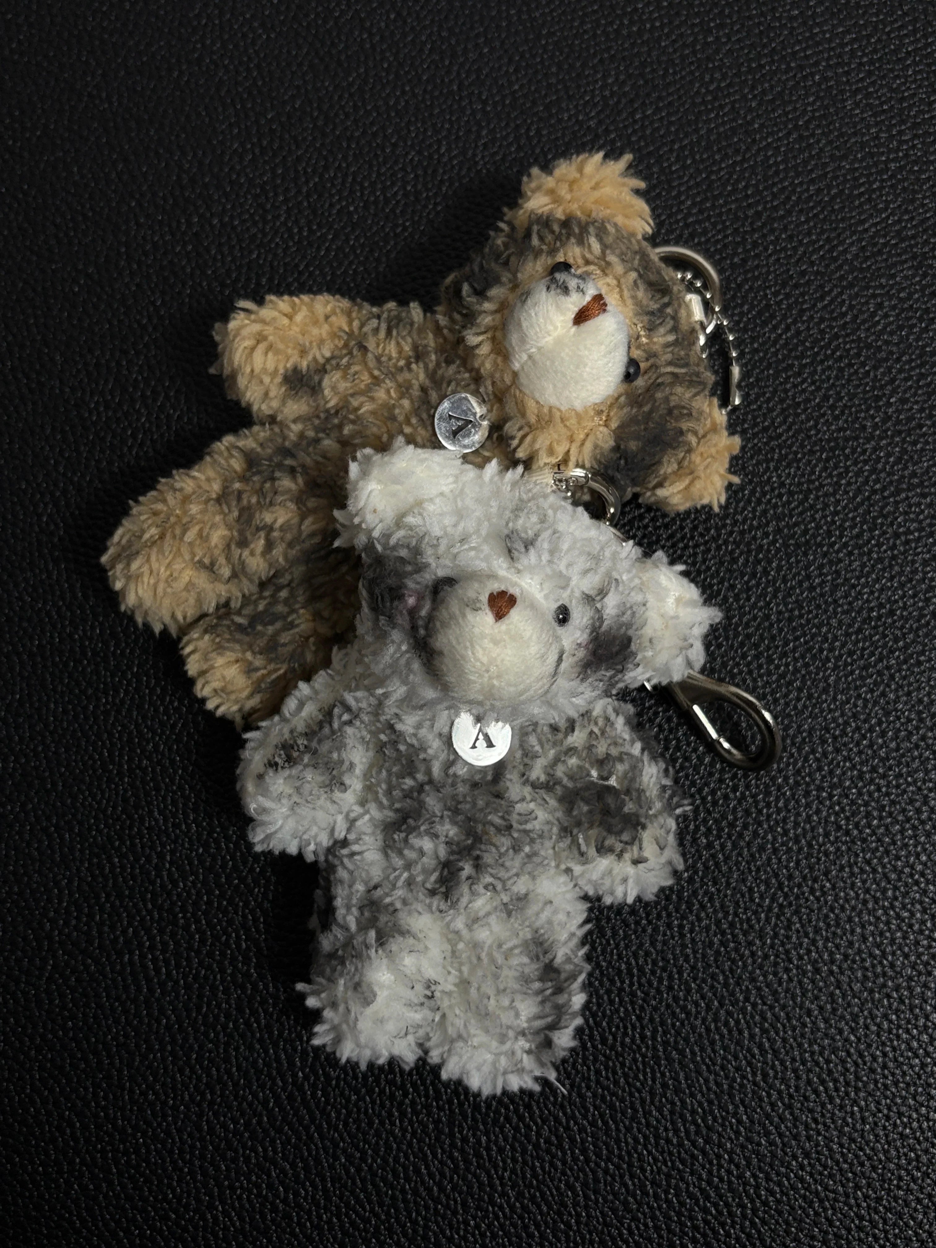 Dirty Plush Bear Keychain