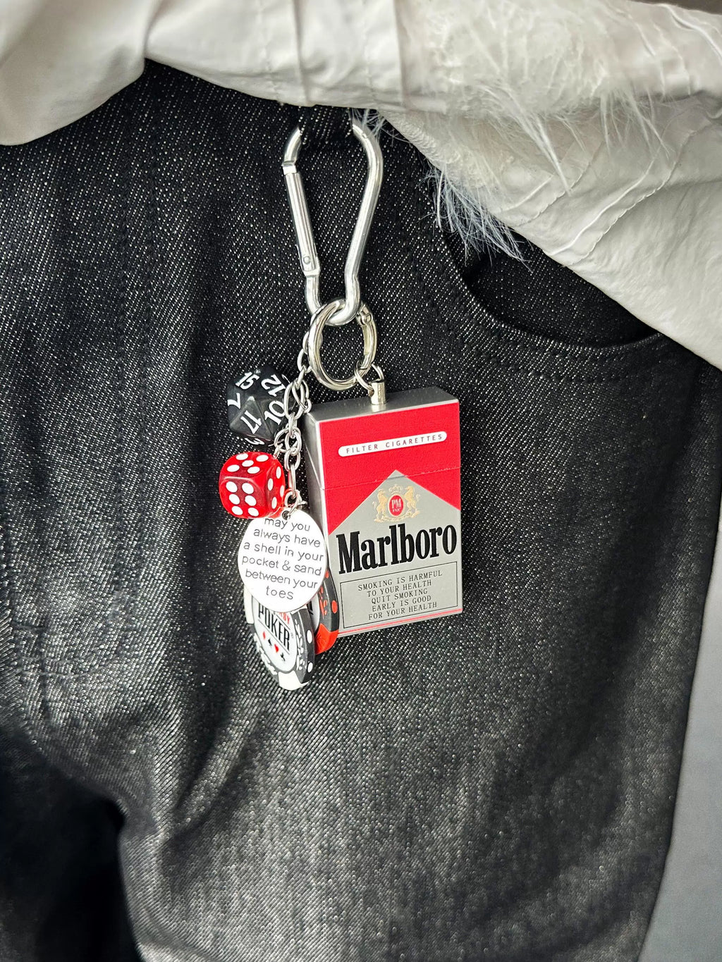Smoke & Dice Keychain