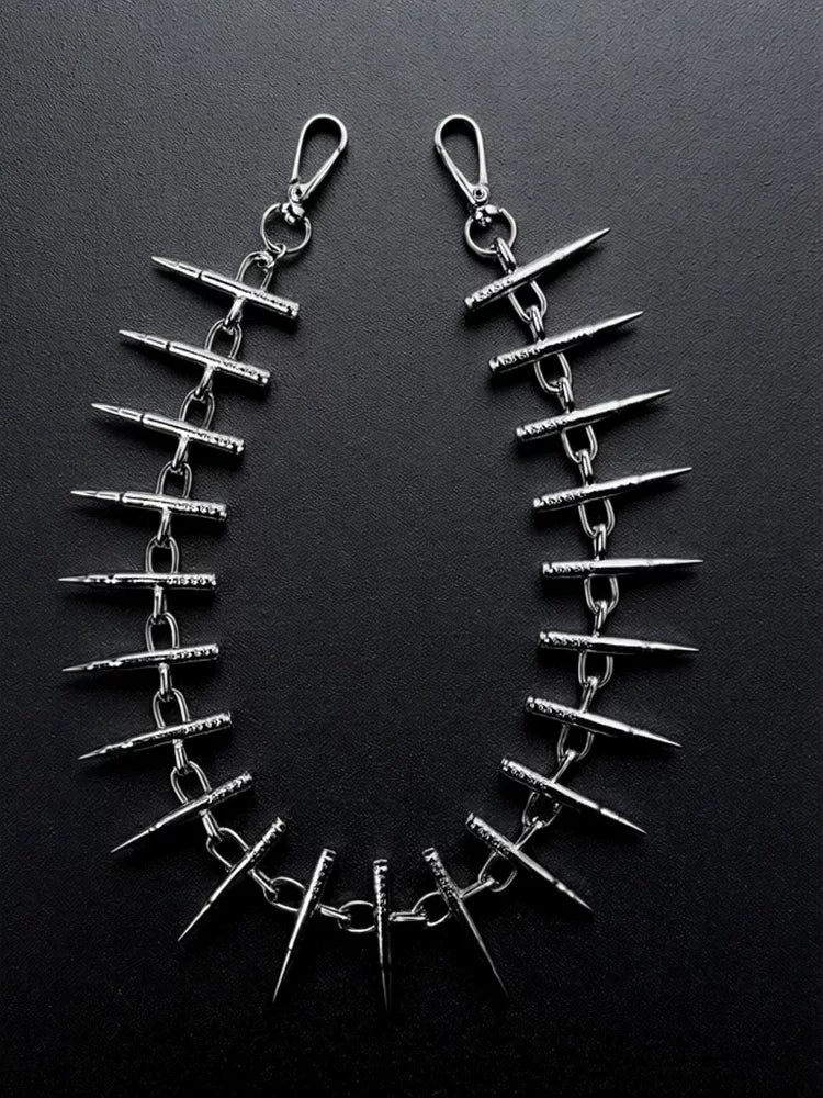 Heavy Bullet Wallet Chain