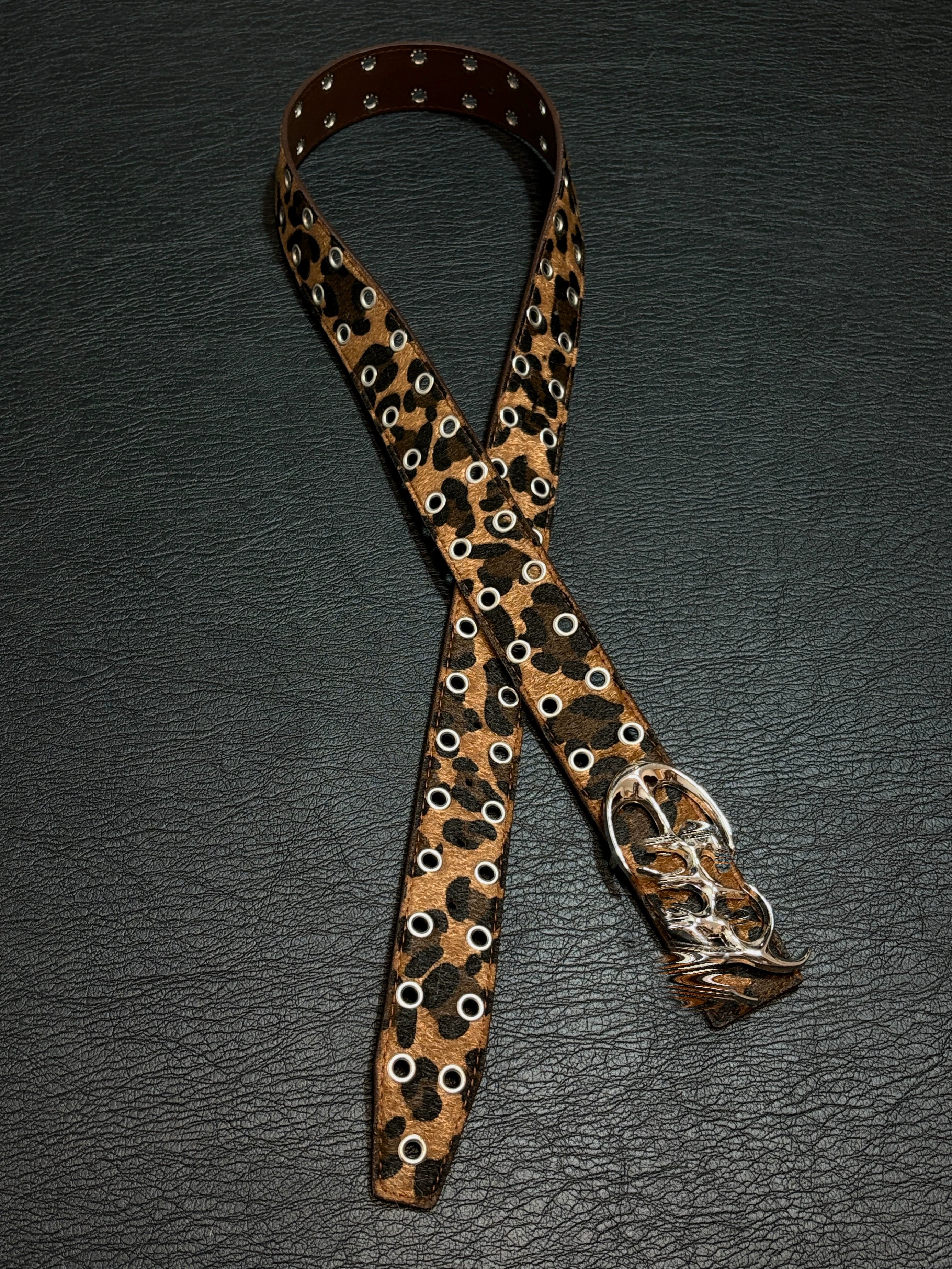 Rogue Leopard Belt