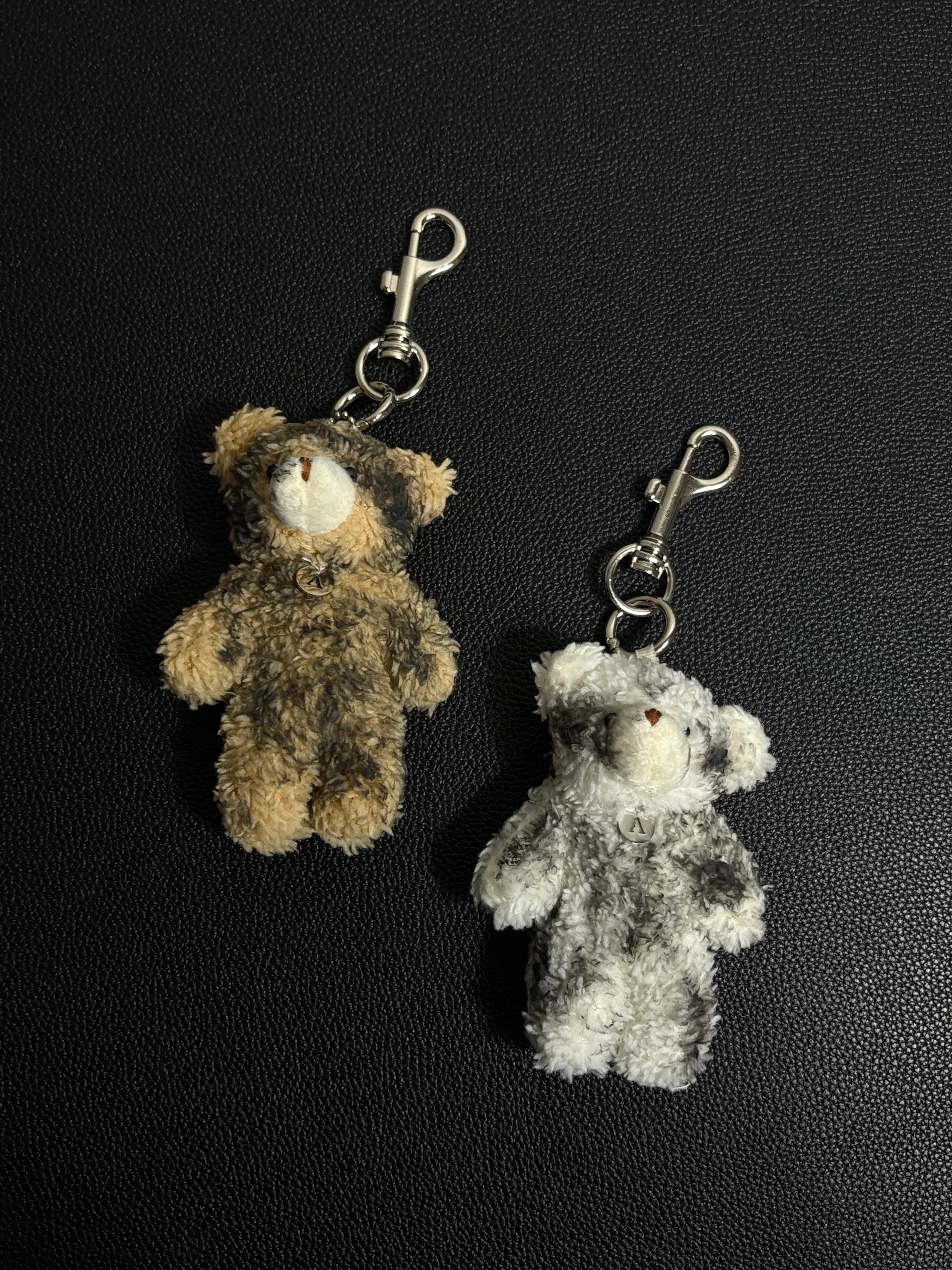 Dirty Plush Bear Keychain